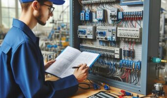 practical course on PLC, Electrical Panel, hydraulics, and pneumatics